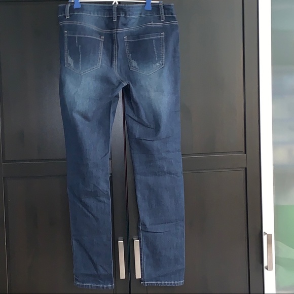 Wax Jeans distressed skinny jeans size 32 - Picture 2 of 13